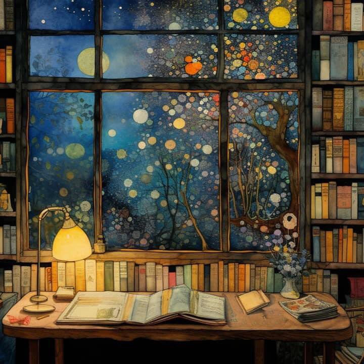Paperbacks_Plus's tweet image. “The moon was up, painting the world silver, making things look just a little more alive.” ~N.D. Wilson

“I’m sure I can” Artist Kaoru Yamada (kaoru-creation.com) @yamada_kao_gram

#moonrise #readingandart #readingatnight #fullmoon #booksandart #literaryart #books #readers