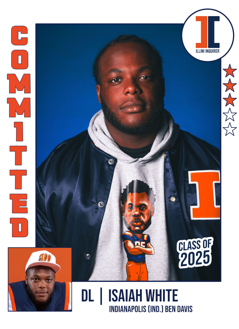 Jeremy Werner (@jwerner247) on Twitter photo COMMIT: #illini land three-star Indiana DL Isaiah White (<a href="/Isaiah_White95/">Isaiah White</a>), he announced on Instagram
A second P4 recruiting win in Indy for #illini and a second P4 recruiting win for Terrance Jamison this week. Why it matters & how he fits ⤵️
READ: 247sports.com/college/illino… COMMIT: #illini land three-star Indiana DL Isaiah White (<a href="/Isaiah_White95/">Isaiah White</a>), he announced on Instagram
A second P4 recruiting win in Indy for #illini and a second P4 recruiting win for Terrance Jamison this week. Why it matters & how he fits ⤵️
READ: 247sports.com/college/illino…