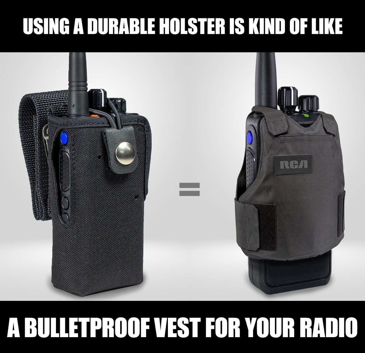 discount2way's tweet photo. Do you know what the secret is to never having to send in your radios for repair?

Premium-quality holsters!

They act like bulletproof vests that prevent your radios from being dropped, lost, or stolen: https://t.co/HBZ5afzviP https://t.co/bDOfpi49Th