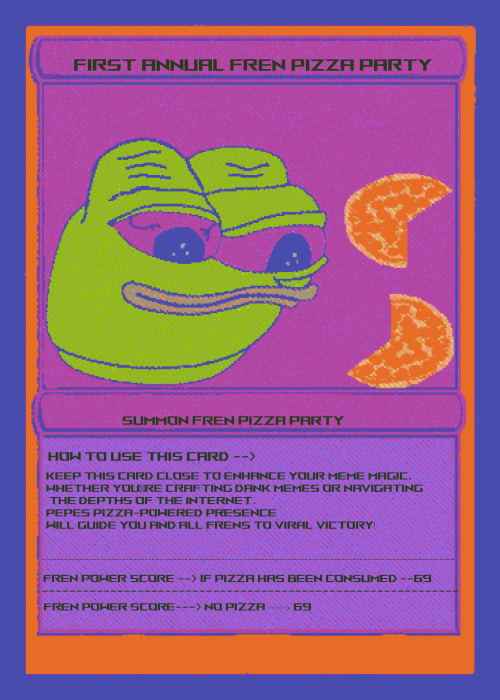 FrenTrustFren's tweet photo. GM $FREN hab great week #Frens

Thank you to week 12 #artists fer their submissions and to everyone who minted

@AKwabes @tonnyturbo @zogpukesucksok @bairdv3_xyz 

https://t.co/DAvhKwvGD1 drop every #FrenDay Fri wit 4 #Dank pieces bringing #APU vibes like neva before

#NFT #NFTs https://t.co/EYWcxPnn27