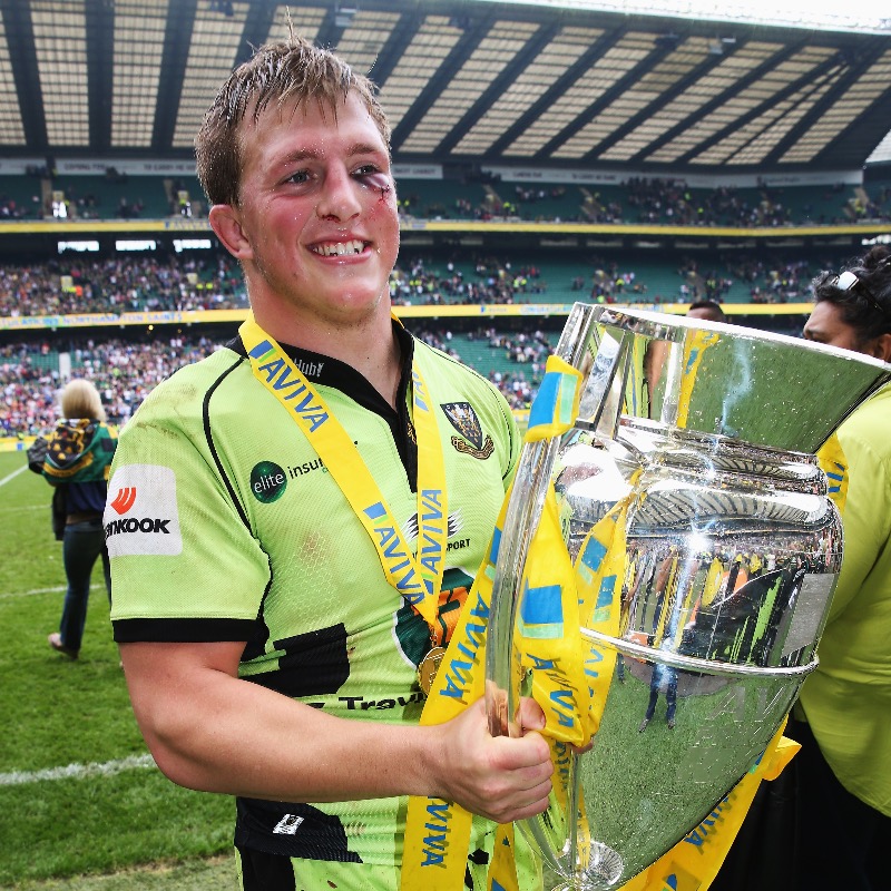 SaintsRugby's tweet photo. 🏆 “I have bookended my career winning Premiership trophies. It’s not too bad a way to finish.” 🏆

A fairytale finale for one of the Club's all-time greats, @alex_waller 🥹