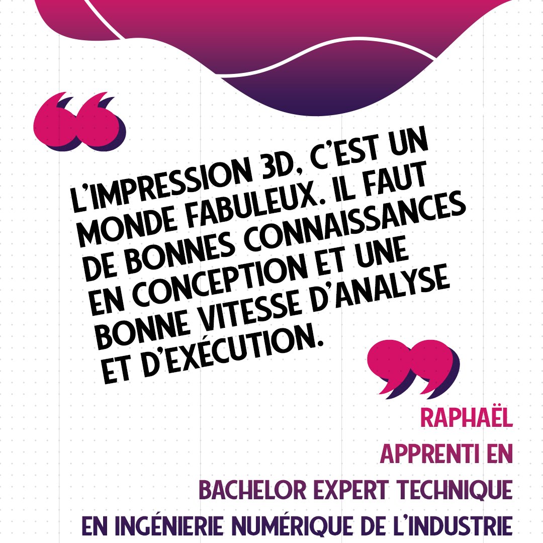 uimm's tweet image. Ils sont motivés et prêts à donner le meilleur d’eux-mêmes pour remporter la compétition.  Découvrez les compétiteurs de l’équipe de France de l’industrie @WorldSkillsFr.​ 

Raphaël Criado sera le compétiteur en #FabricationAdditive. 👇
#FiersDeFaire #WorldSkills2024 #WorldSkills