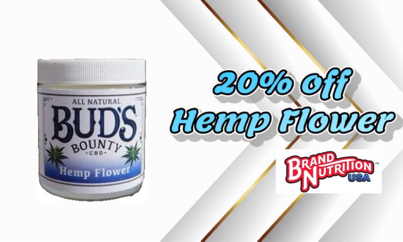 brandnutrition1's tweet photo. Just a reminder all month of June our Hemp Flower is 20% off! Please come check us out every month for more sales, and products in our CBD catalog!

#cbdcures #arthritisawareness #autoimmunewarrior #sleepcoach #reliability #hempflower #greatbenifits #healthyisalifestylenotahobby https://t.co/gOKezm6Lok
