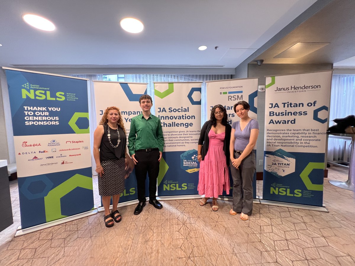 JA Student Summit tweet media