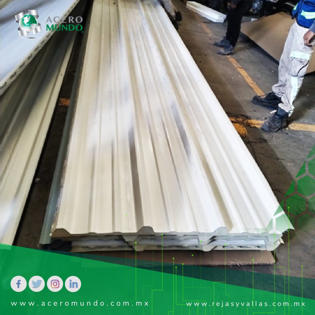 AceroMundoMx's tweet image. Suministro de más de 500 m2 de panel #monoroof

Somos distribuidores autorizados de #Metecno.