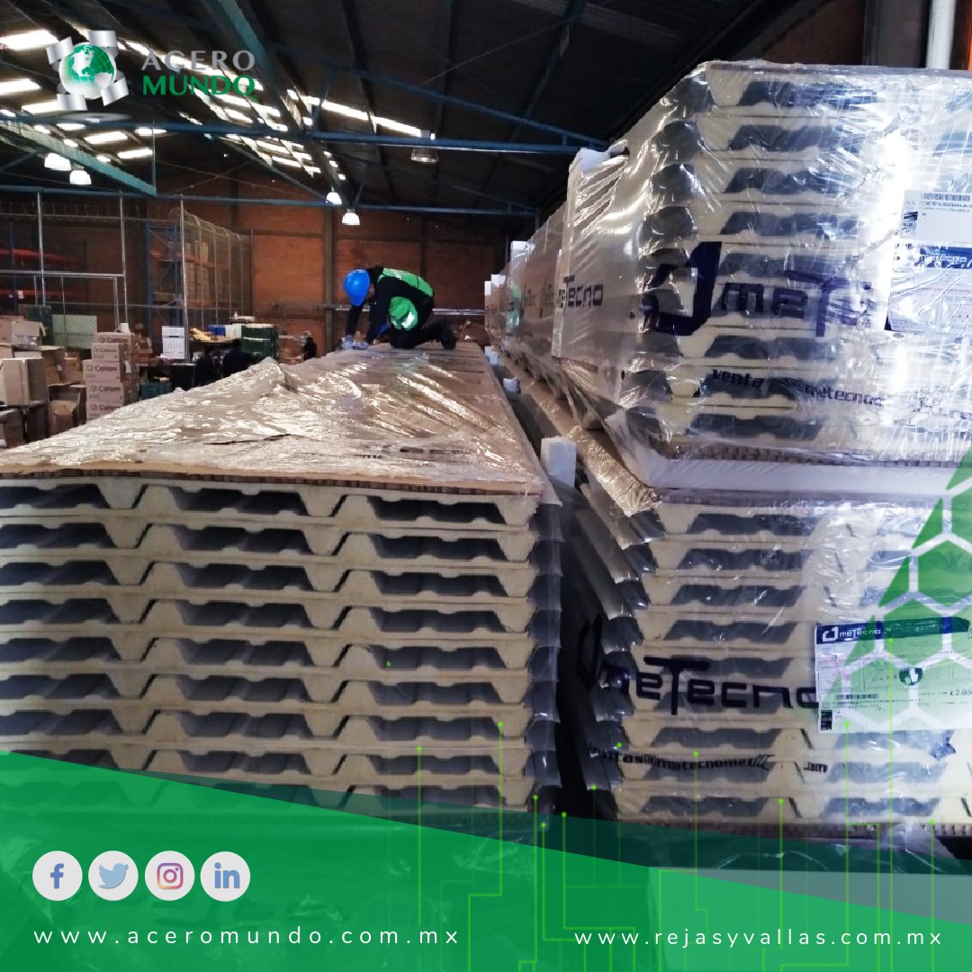 AceroMundoMx's tweet image. Suministro de más de 500 m2 de panel #monoroof

Somos distribuidores autorizados de #Metecno.