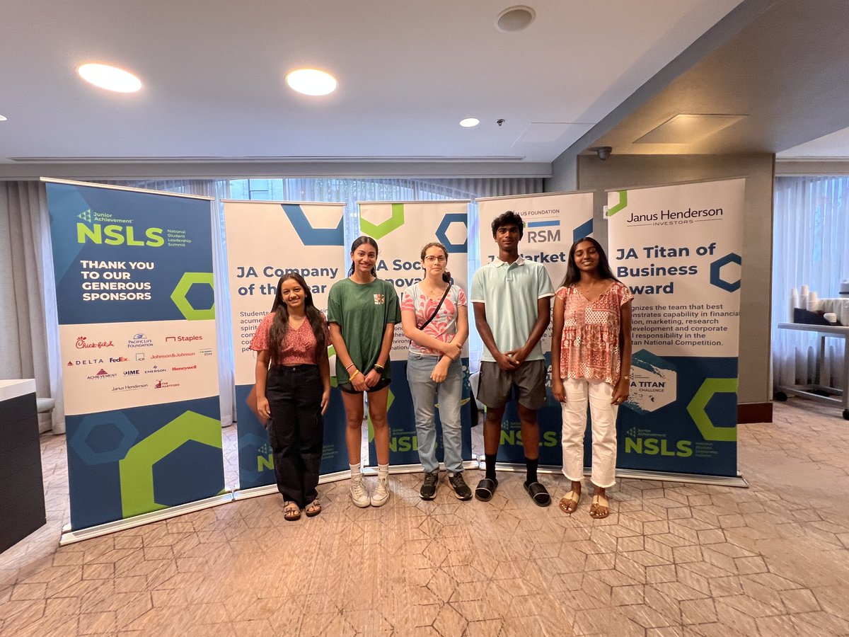 JA Student Summit tweet media