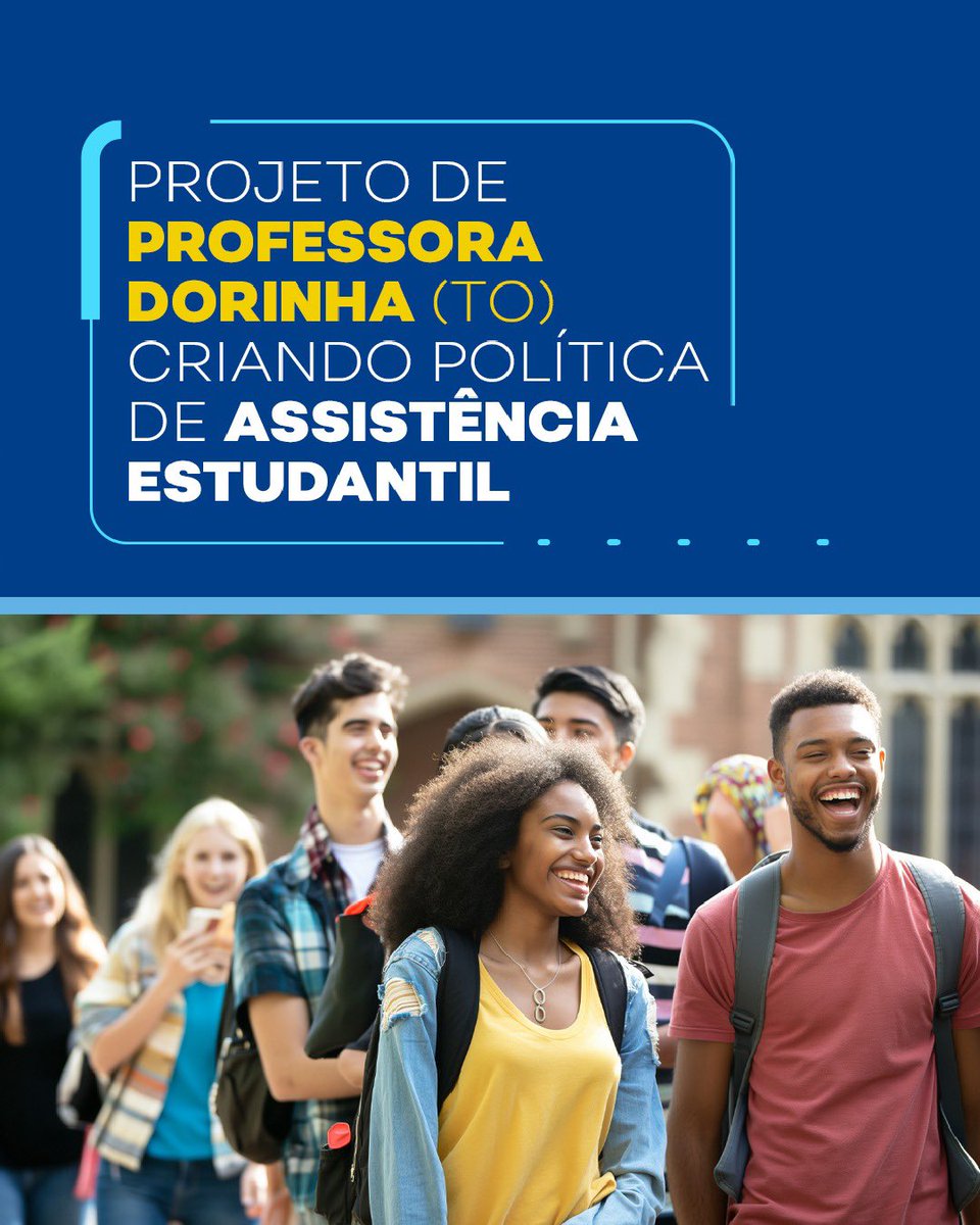 uniaosenado44's tweet photo. Vice-presidente da Comissão de Educação e Cultura, a senadora @profdorinha (TO) disse esperar que seu PL 5.395/2023, que institui a Política Nacional de Assistência Estudantil (Pnaes), seja apreciado com celeridade pelo plenário do @senadofederal. #pnaes https://t.co/T1ZZfn5pnL