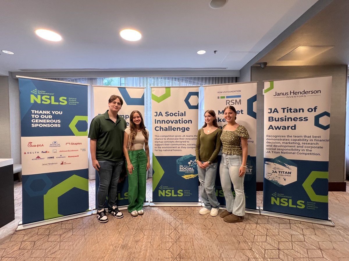 JA Student Summit tweet media