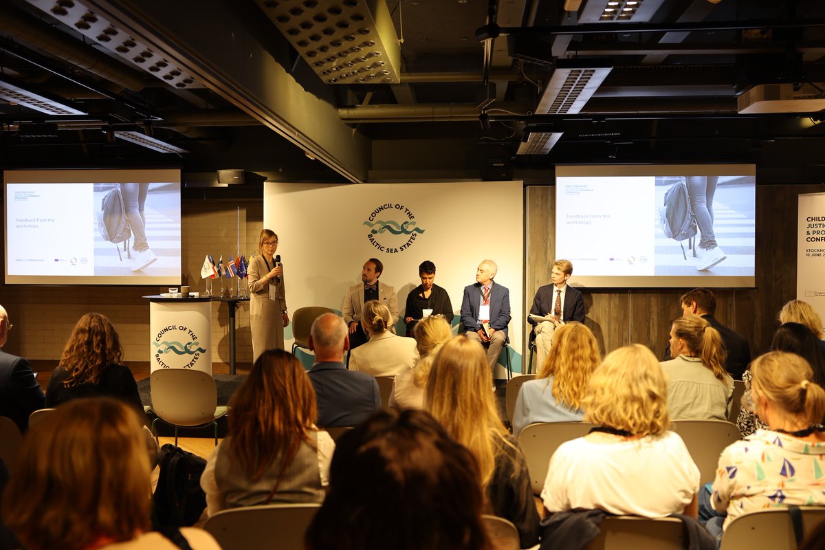 CBSSsecretariat's tweet image. The 2nd part of the Child Trafficking - Justice, Healing &amp;amp; Protection Conference continued with an overview of the @CBSSsecretariat' work on #antitrafficking, highlighting initiatives such as the #PROMISE TRM project and the BSR Transnational Referral Mechanism.

The event's key
