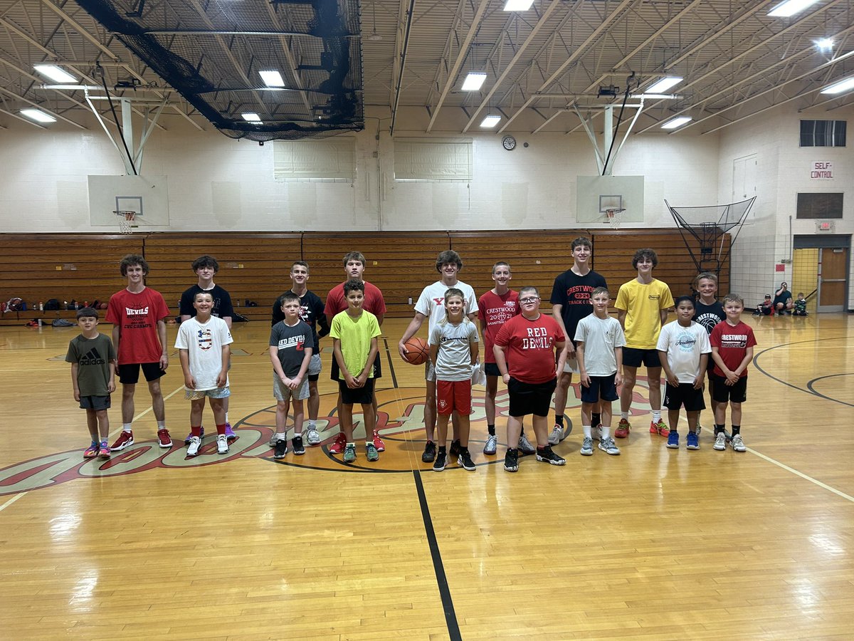 cwoodbasketball's tweet photo. 1. Our 👹🏀 Counselors make the week work! W/o them, we have no chance for success 👏👏
2. The counselors selected these “standouts” today for effort, hard work, hustle and attitude.
#OntheTrain #RedDevilWay https://t.co/qBLjcwR2Vk