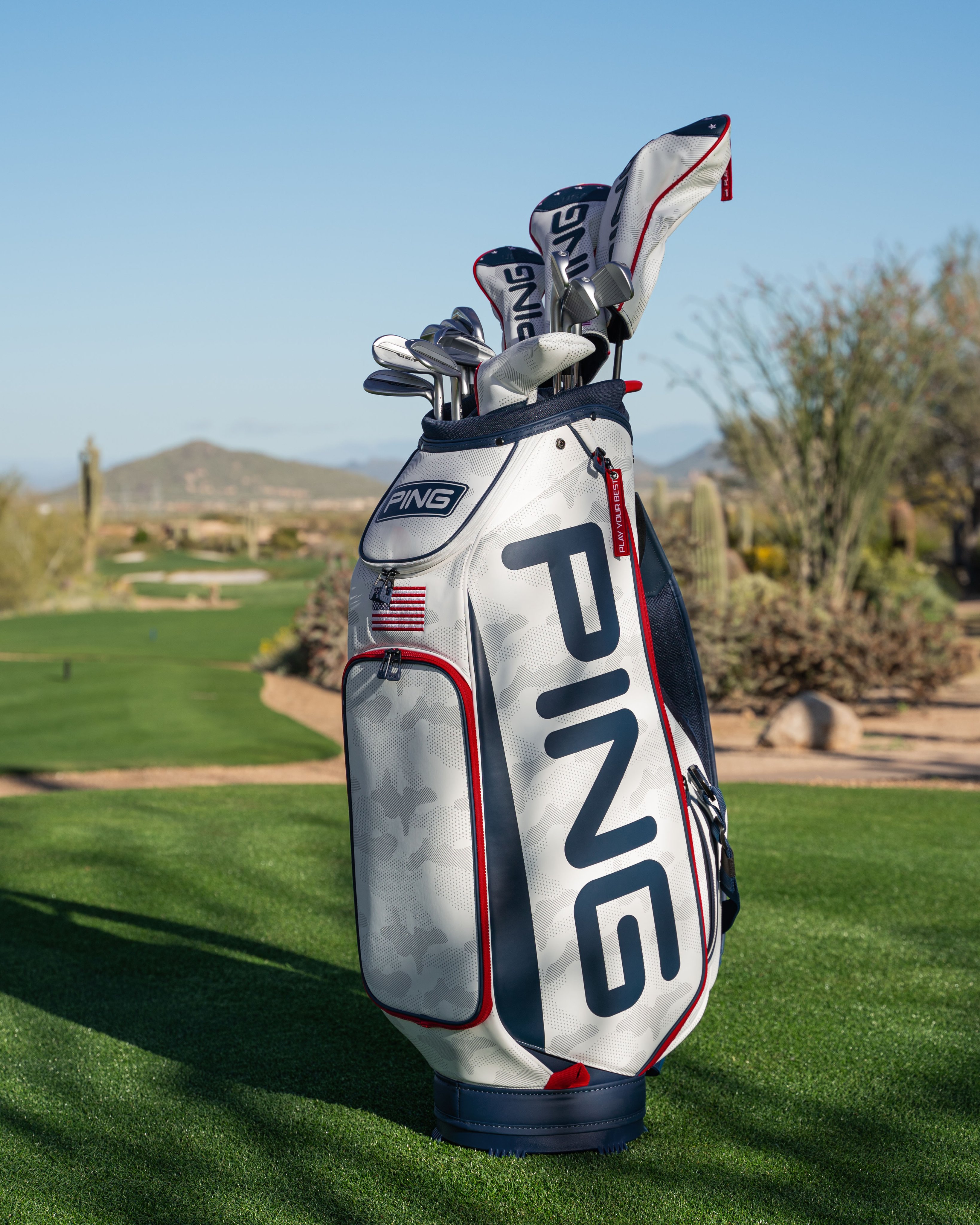 PING GOLF on X A special edition staff bag in championship colors. Take a closer look at the Patriot Tour Staff bag that TeamPING will be using this week at Pinehurst https t 28XDyAfK6H