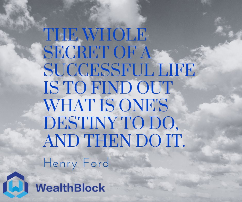 WealthBlockAI's tweet image. #motivationmonday