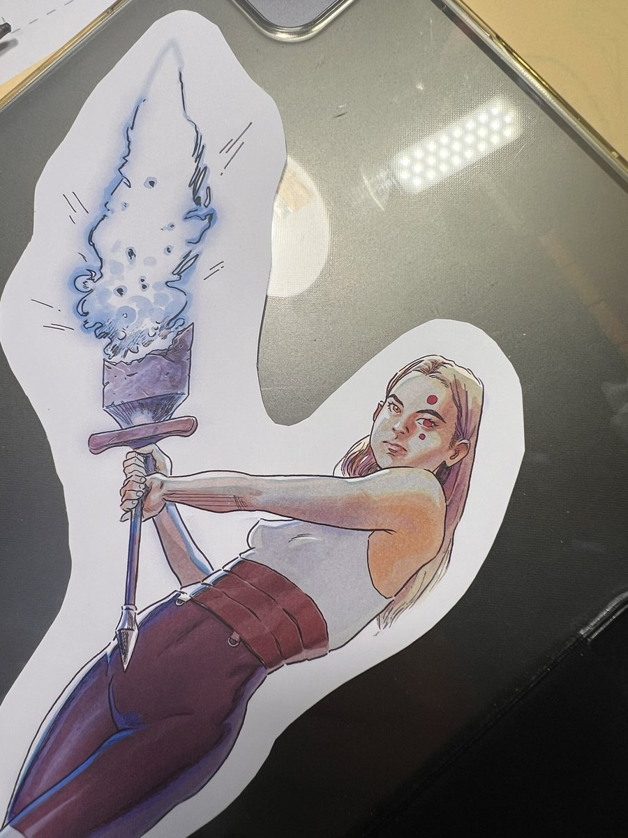 aadisalman's tweet photo. Made a sticker. #diystickers https://t.co/7UnRHCnkgx
