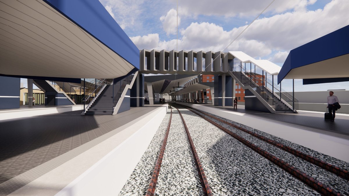 Have you seen the latest artist's impression images of Huddersfield Station's new redesign? 🧑‍🎨🚆

What do you think? 🤔

We can't wait to see the redevelopments fully completed, as part of the @TRUpgrade! 🛤️🏛️

Find out more about the station upgrade here: huddersfieldunlimited.co.uk/artist-impress…