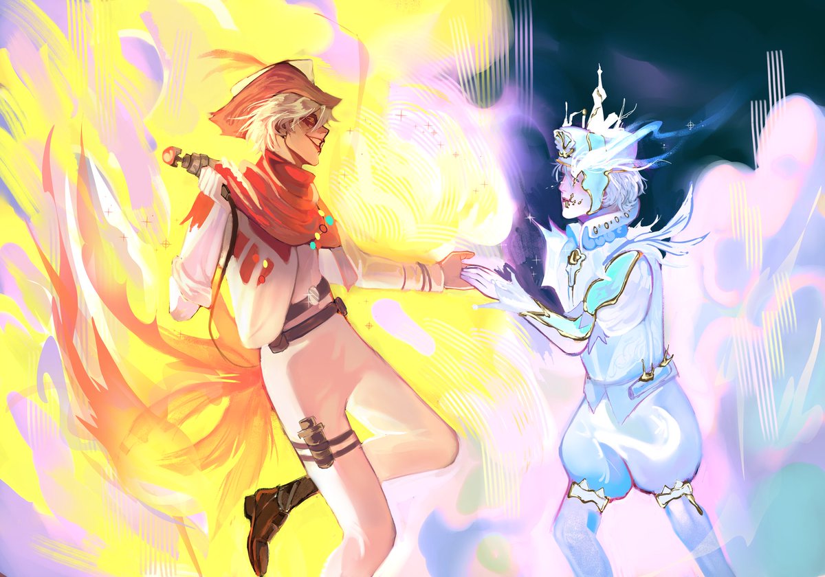 rope_o0's tweet photo. ❤️🔥🤍#florimatt #florias #Mattias #Florian #identityv #Idv #identity5 https://t.co/fFjpxSziZH