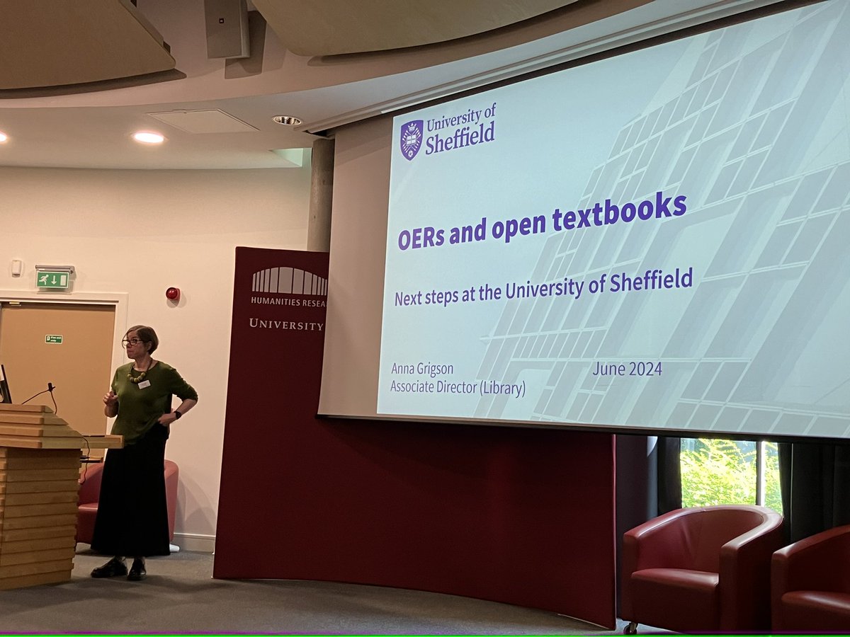 Paula Kennedy (@paula_ken1) on Twitter photo Finally, Anna Grigson from <a href="/UniSheffieldLib/">University of Sheffield Library</a> talking about Open Educational Resources #OIPA2024 <a href="/oipassoc/">Open Institutional Publishing Association</a> Finally, Anna Grigson from <a href="/UniSheffieldLib/">University of Sheffield Library</a> talking about Open Educational Resources #OIPA2024 <a href="/oipassoc/">Open Institutional Publishing Association</a>