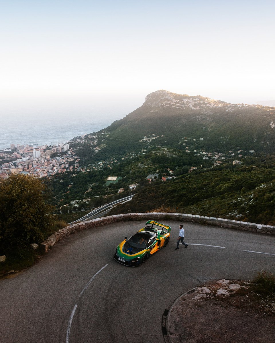 hringner's tweet image. Work w @BSenna &amp;amp; @McLarenAuto 

Ayrton will forever run the streets of Monaco.