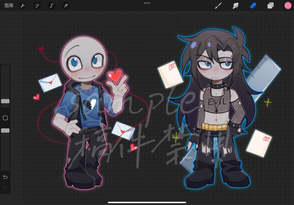 ʕ•̫͡•ʔ🥭🦈【排单已满❗️暂不接稿‼️‼️】 (@xiansen_bai) on Twitter photo 