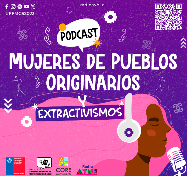 RadioAyni's tweet photo. 🎧[#PODCAST] MUJERES DE PUEBLOS ORIGINARIOS Y MEMORIAS: EXTRACTIVISMOS| Escucha el 8vo podcast "Mujeres de #PueblosOriginarios y Memorias",📷https://t.co/yffHFVIoYL
#FFMCS2023 #mujeresindigenas #mediosindigenas #RadioComunitaria #lenguasindigenas #Aymara #quechua #extracticismo https://t.co/SVLt1d3eOh