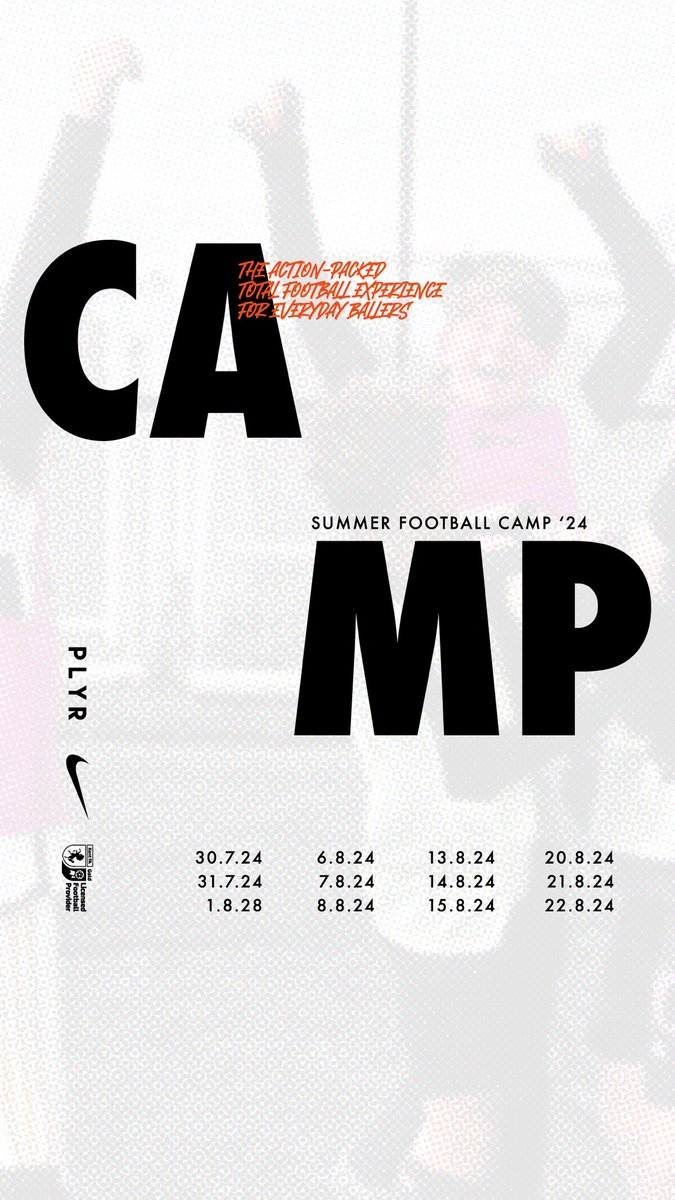 The PLYR Summer Football Camp ‘24. Booking is LIVE. plyrfa.com 🤙🏽⚽️🖤 <a href="/KentFA/">Kent FA ⚽</a> <a href="/jpluk/">Junior Premier League</a> <a href="/JPL_WARRIORS/">JPL Warriors 🛡️</a> <a href="/kentschools_fa/">Kent Schools FA</a>