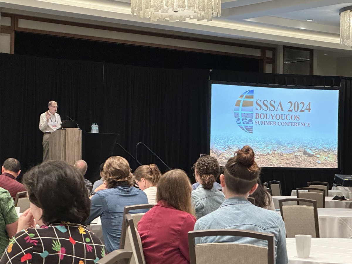 #SSSAConf is kicking off in beautiful Puerto Rico. 🇵🇷 Raul Machiavelli, Dean &amp; Director of the College of Ag Sciences at University of of Puerto Rico extends a welcome to members, and SSSA President Michael Thompson goes through the agenda. It’s going to be a great conference. 🎉