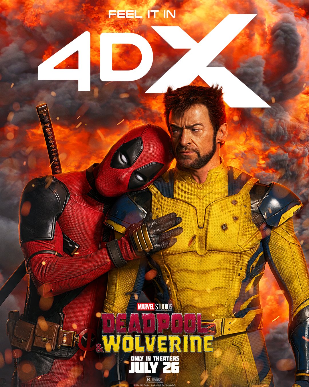 Deadpool & Wolverine 4DX poster