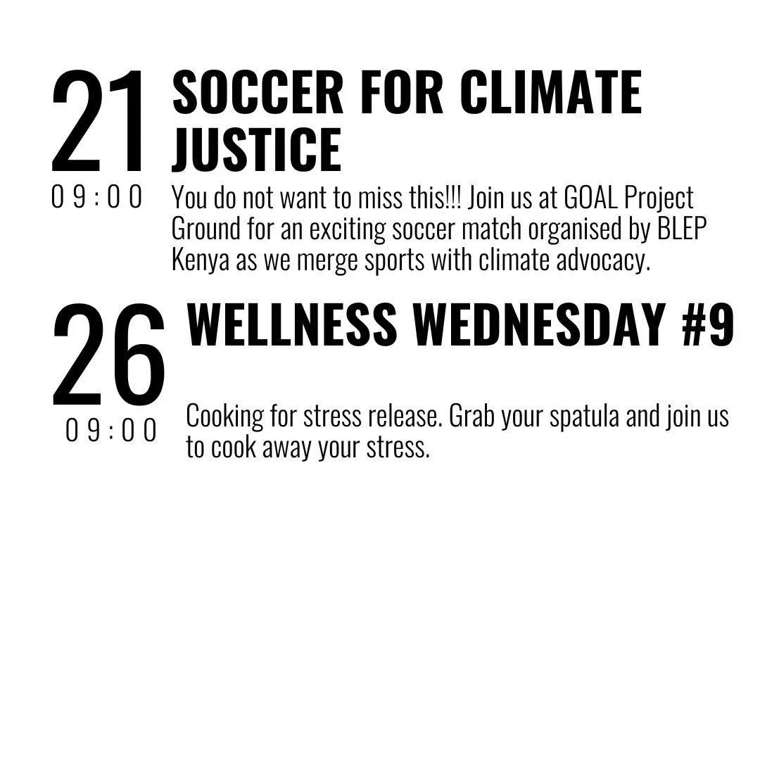 Wondering what we have been up to this month?!!💃🥳

Here is the line up for all the activities and more. 
In case you missed out on the previous ones, you can grab a spot by registering through this link. linktr.ee/ubunifu.hub

Don’t be left out!!💚

#YouthEmpowerment