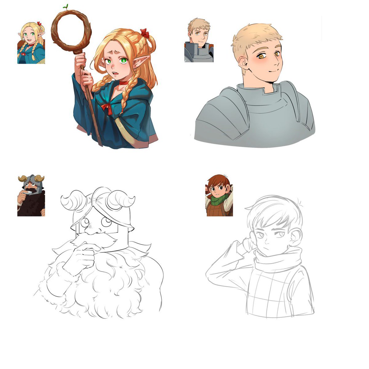 #dungeonmeshifanart
#dungeonmeshi