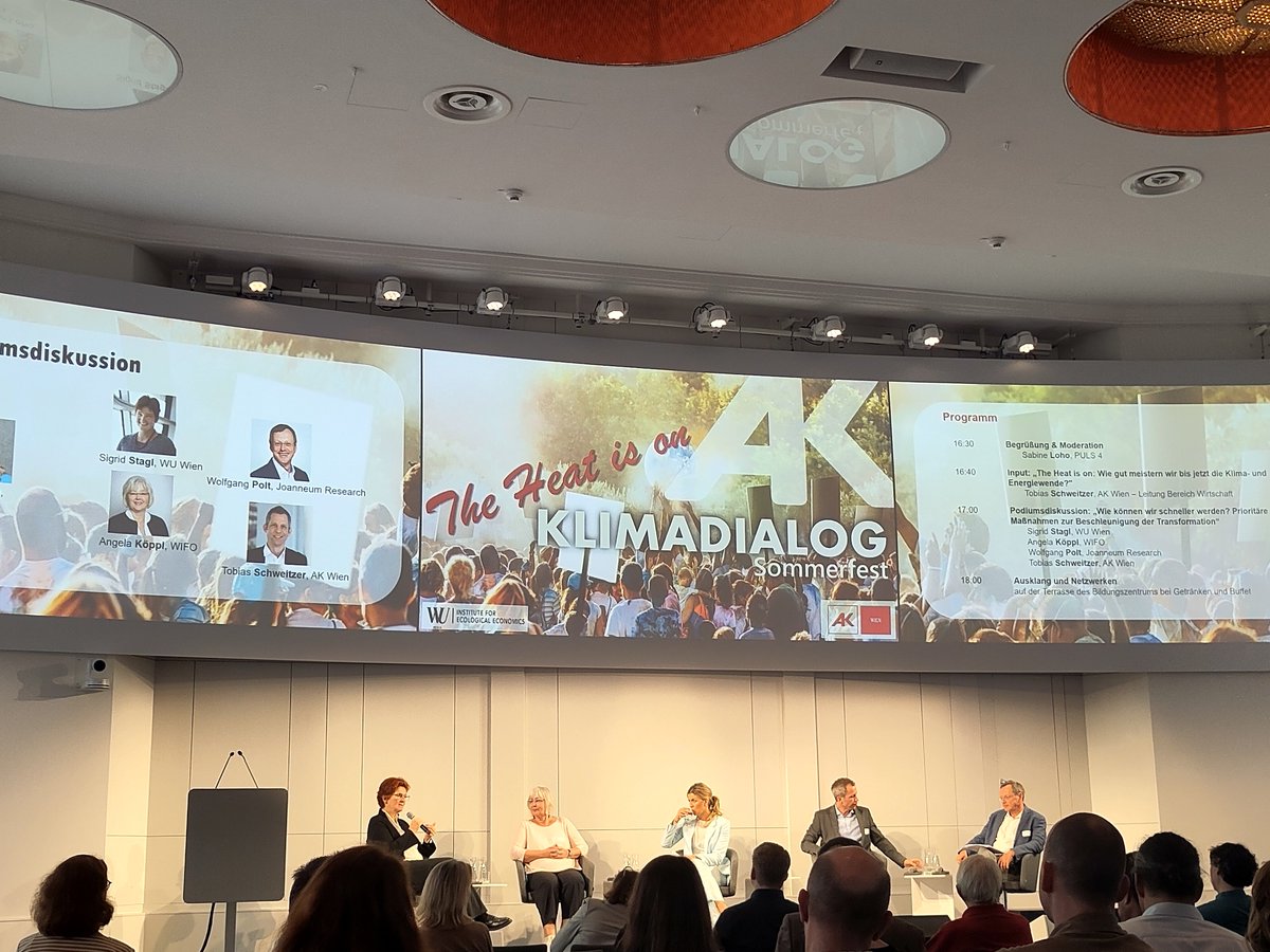 Margit Schratzenstaller (@margitschratz) on Twitter photo Spannender Rückblick heute an der <a href="/Arbeiterkammer/">AK Österreich</a> auf 5 Jahre #Klimadialog mit <a href="/AKoppl/">Angela Köppl</a> <a href="/SigridStagl/">Sigrid Stagl</a> <a href="/ToSchweitzer/">Tobias Schweitzer</a> #WolfgangPolt Spannender Rückblick heute an der <a href="/Arbeiterkammer/">AK Österreich</a> auf 5 Jahre #Klimadialog mit <a href="/AKoppl/">Angela Köppl</a> <a href="/SigridStagl/">Sigrid Stagl</a> <a href="/ToSchweitzer/">Tobias Schweitzer</a> #WolfgangPolt