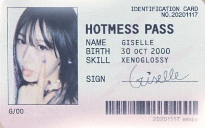 aespapcs's tweet image. Hot Mess pass id up close! superbeing ver. is integrated into the teasers (˃‿˂)