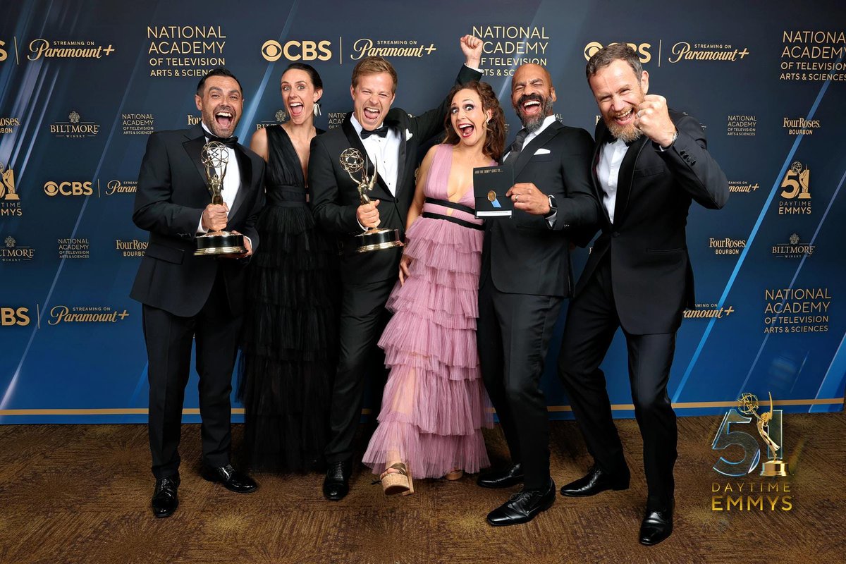 What a night! Not one, but TWO Daytime Emmy Awards for Team #AnimalsUpCloseWithBertieGregory!
They won for ‘Outstanding Cinematography’ and for ‘Outstanding Travel, Adventure and Nature Program’. Congratulations to everyone who has worked so hard on this incredible series! 🎉🎉