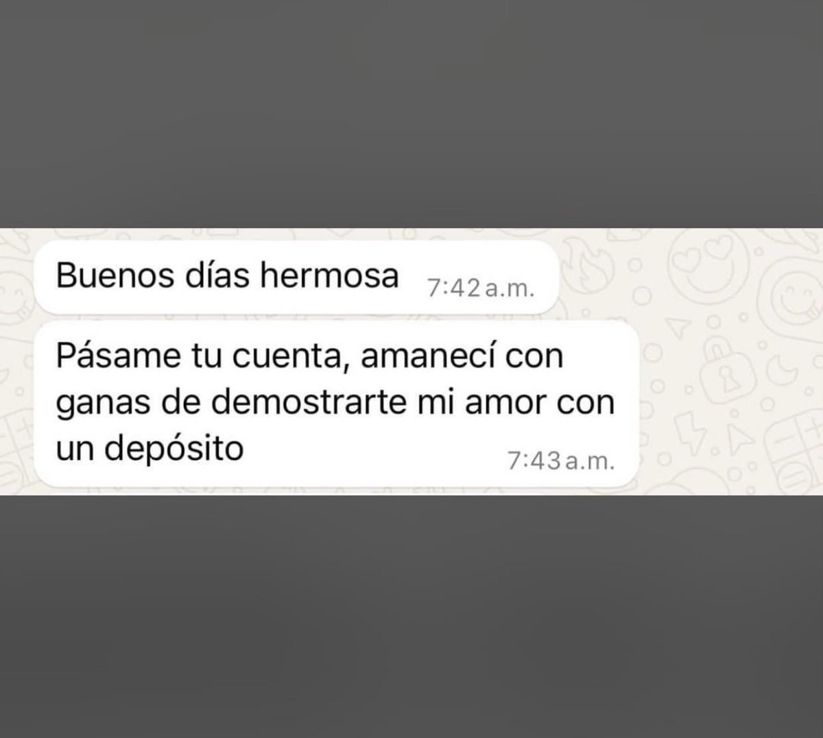 El verdadero, “¿quién para?”