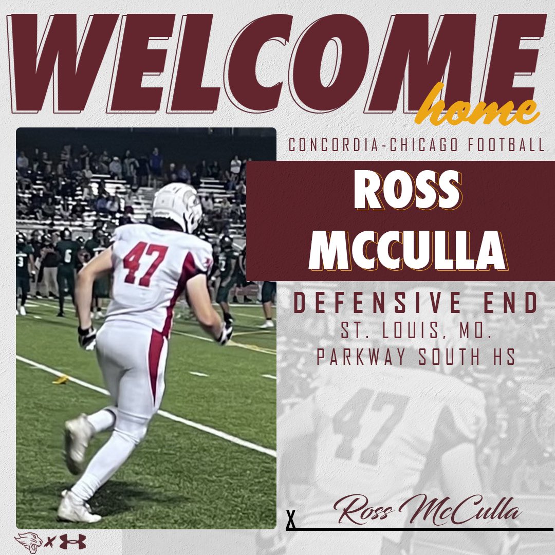 Time to meet another new family member for our 2024 season ⬇️

Meet our defensive end from St. Louis, Missouri.

Welcome to the CUC Family Ross McCulla!!