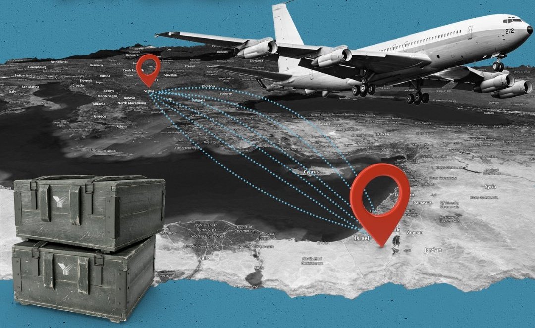 kos_data's tweet image. 🇷🇸🇮🇱 Secret Serbian arms exports to Israel worth €15.7M exposed by BIRN and Haaretz.

The investigation identified six Israeli military flights from Belgrade to Beersheba this year that coincided with the arms shipments with the weapons that risk being used in Gaza.