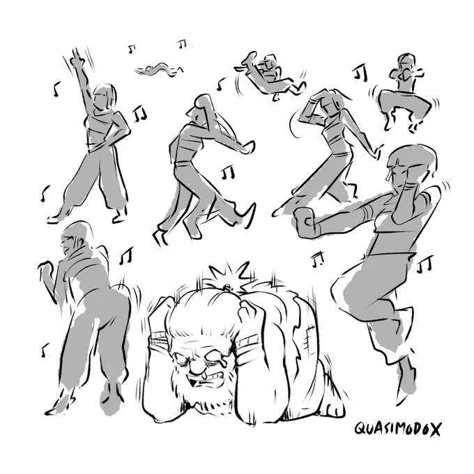 "Dance One Thousand Beats!" "一瞬千舞!"
Shin Elena's new critical art in Street Fighter 6, learned from Akuma. 