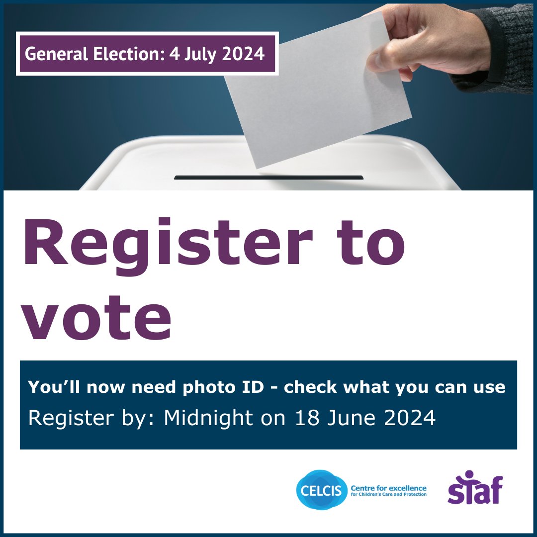 StafScot's tweet photo. Rules for voting in the general election have changed - young people need photo ID and to register with their local authority by 18 June. No photo ID? You can apply for a Voter Authority Certificate. Access all the info at  https://t.co/A8PVyHyw7o.
#generalelectionl2024 https://t.co/rfjyzxzZko