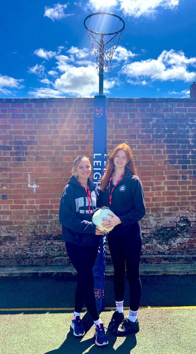 SportLP's tweet image. A great way to kick off LPGirlsCan Week with our @OldLeightonians Anna and Tiger returning from @lborouniversity and @oxfordbrookes to coach netball to our @LPSchool students! 🏐 @ThisGirlCanUK #7thYear #LPGirlsCan2024