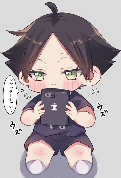 めちゃくちゃこちらのシャッターチャンスを伺っているスナリンタロー🦊📱 