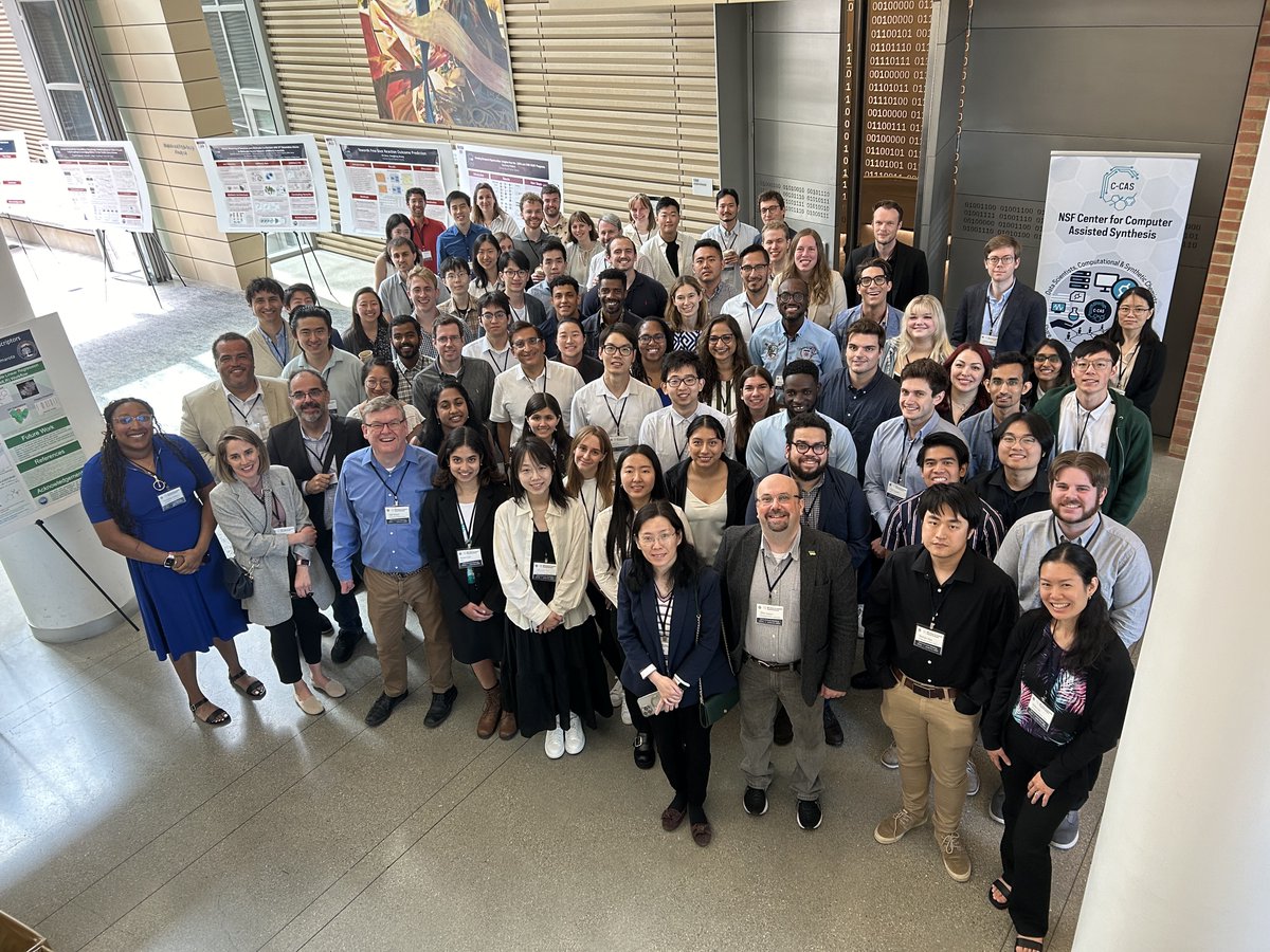 NSF_CCAS's tweet photo. Thanks to everyone who attended the C-CAS NSF site visit!  Shoutout to our trainees for their amazing presentations. Your hard work and dedication are truly inspiring.  Now, let's get back to work transforming the way we do chemistry! #NSF #Chemistry #Innovation #STEM #Research https://t.co/be6HskesnR