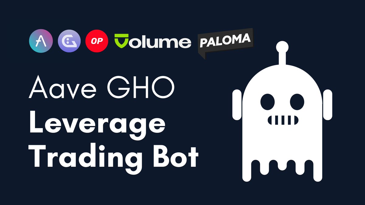 volumefi's tweet photo. 1/ Are market swings &amp; the fear of liquidation holding back the inner @Aave degen in you? 😨

Introducing: Aave GHO Leverage Trading Bot on @Optimism 👻🤖

Borrow $GHO &amp; sleep soundly at night with our bots doing all loan repayments so borrowers are never liquidated! @AaveGrants https://t.co/MuW39qxg4n