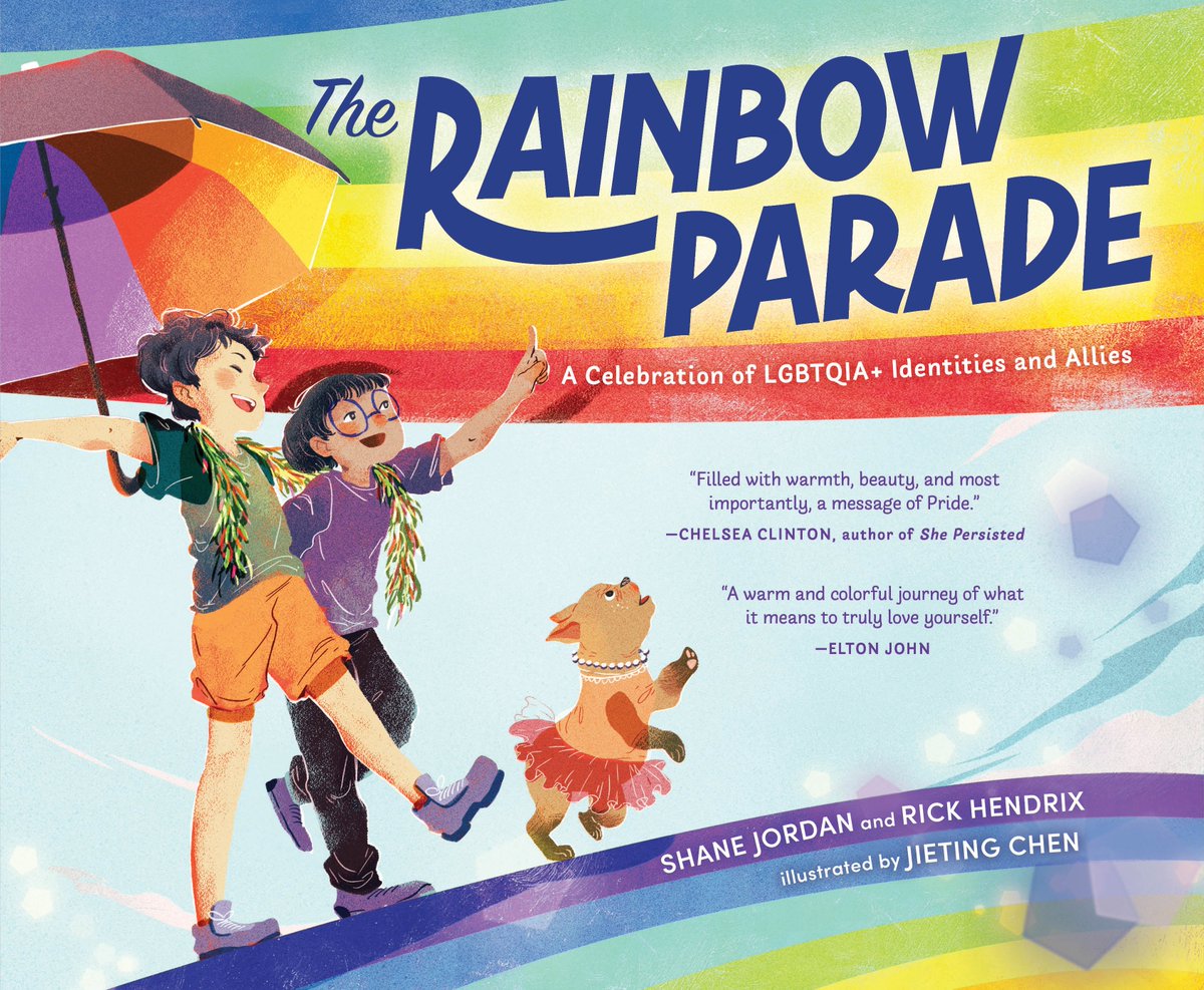 "To celebrate Pride Month, the CBC is showcasing these select titles, all published in 2024, that honor both the struggles and joy found in the queer community." 

We're thrilled to see The Rainbow Parade on this fantastic list! 🌈

cbcbooks.org/2024/06/04/pri…
