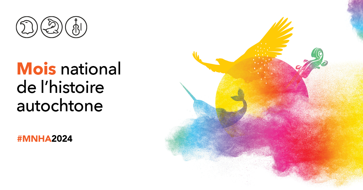 Tout au long du mois de juin, nous célébrons le Mois national de l'histoire autochtone #MNHA2024 ! Apprenez-en davantage sur cette célébration et comment y participer ➡️ rcaanc-cirnac.gc.ca/.../1683124...…