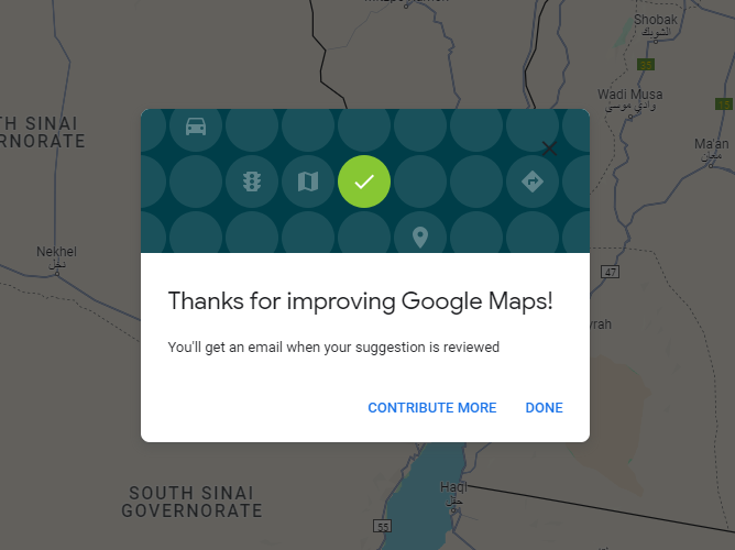 _nameful_'s tweet photo. i wish this were shitposting, but it's not
@googlemaps  just removed Palestine. https://t.co/89vBAmcOZJ