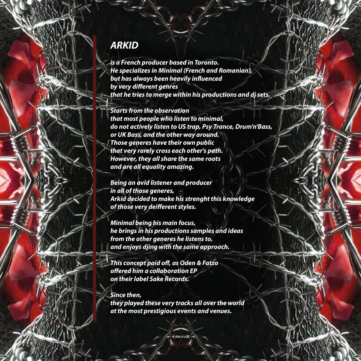 InwaveImprint's tweet photo. We're thrilled to welcome Arkid ❤️
next on Inwave: CONFIDENCE EP
 *Listen and pre-order here👇
https://t.co/3SVChcIwYu

©Inwave
Releases 17 June 2024

#Inwave #music #label #NewMusic #confidence #EP #arkid #supportlocal #paris #toronto #mondayvibes #preorder #underground #repost https://t.co/5AGVfhJuFh