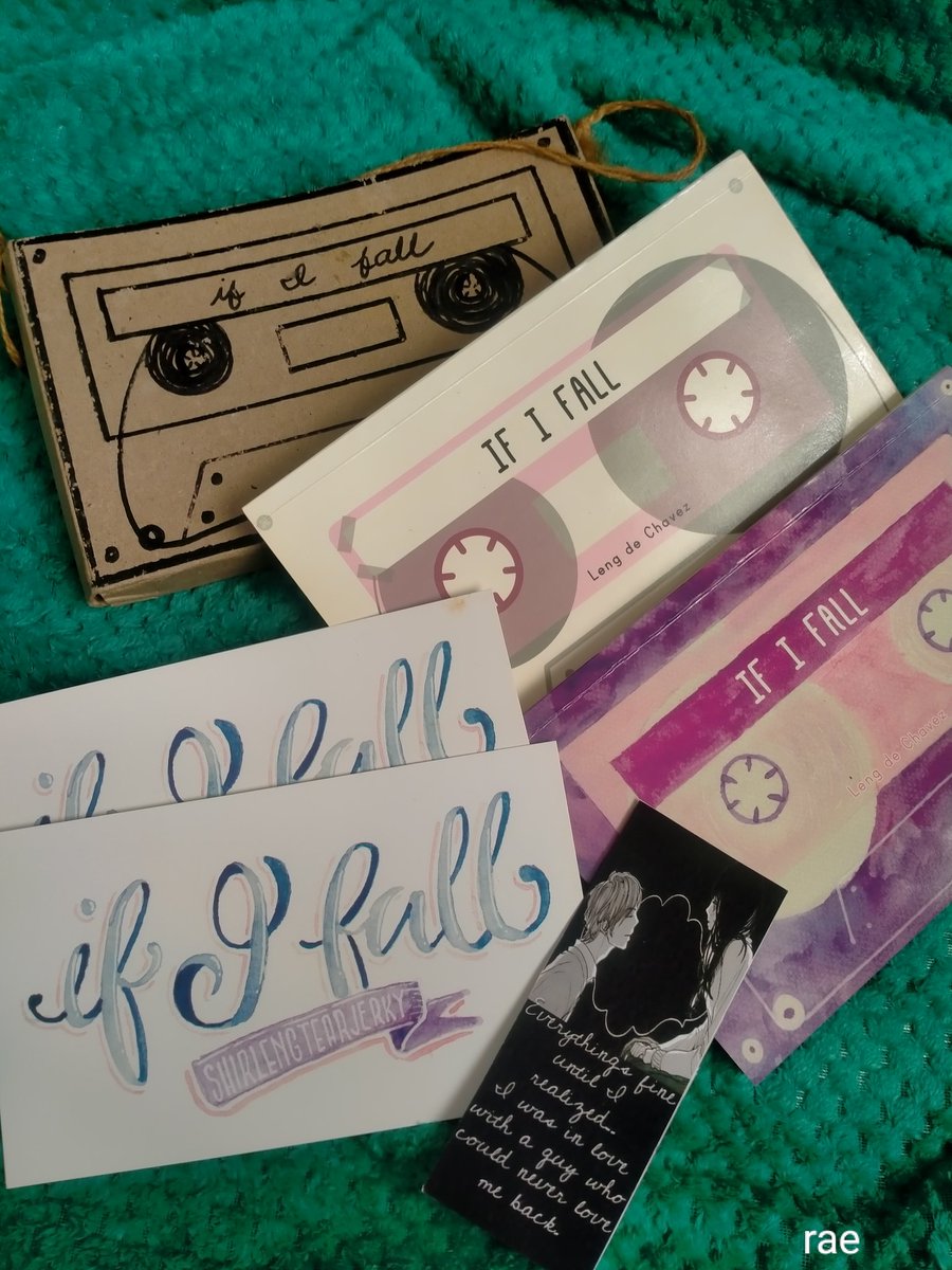 bookish_elf's tweet photo. wts lfb preloved if i fall books by shirlengtearjerky (leng de chavez)

Php 1300
 
- mint condi/w yellow stains
- signed books, postcard and bookmarks by character
- dop: prio payo/3days res

mod: direct jnt
mop: gcash/seabank

t. wattpad if i fall barbs seth lean rocky chester https://t.co/pdT8oE3Ykx
