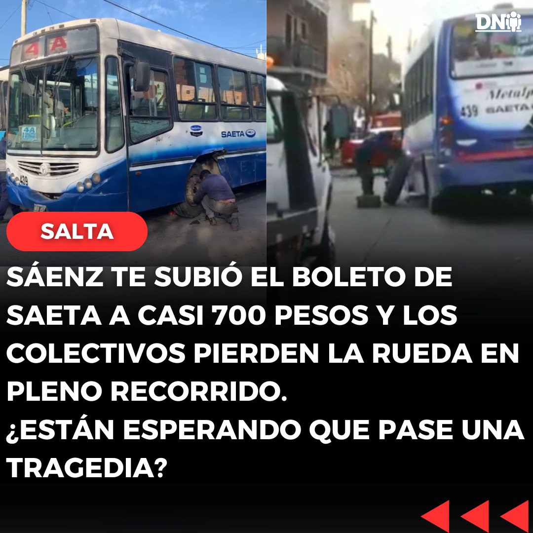 DNISALTA's tweet photo. Algunos pasajeros vivieron un momento de susto y otros la indiganción del suceso cuando una unidad de transporte público cuando, a mitad del camino hacia sus ocupaciones diarias, el vehículo sufrió la salida de una de sus ruedas. 

#viral #fyp #saeta #transportepublico #salta https://t.co/z86XAXAM4n