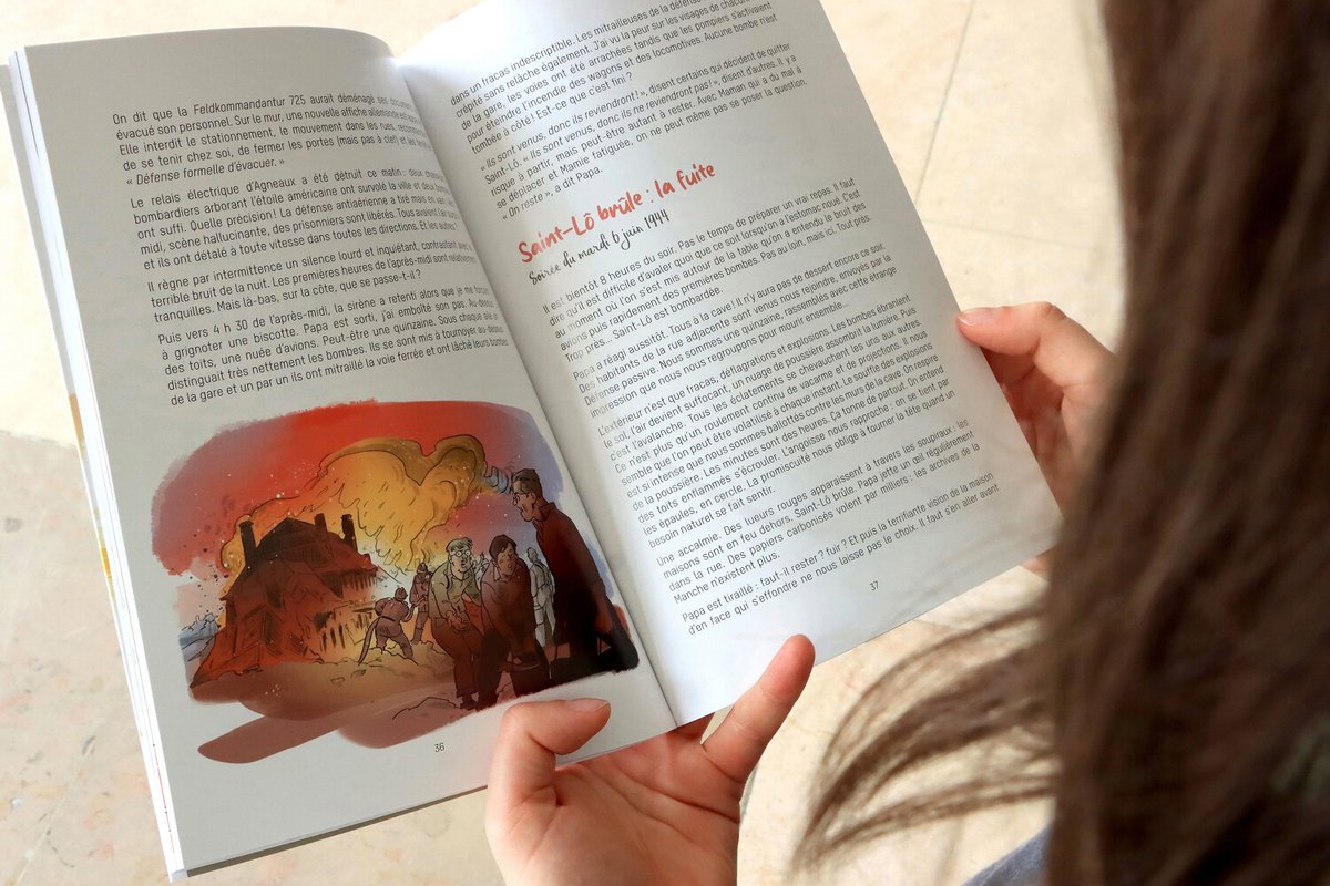 #DDayManche | LÉO 1944 🕊️

📚 Le Département a publié, aux éditions OREP, le #roman illustré Léo 1944 qui est une adaptation imprimée de l'histoire de #Léo, initiative qu'il avait lancé en 2019 sur les réseaux sociaux. À retrouver dès maintenant !
➡️ pulse.ly/9btu5ti6rj