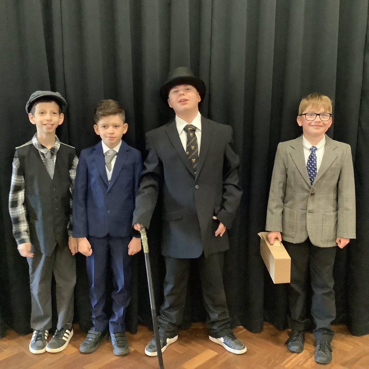LlanFach2025's tweet photo. Great Titanic Dress up day today. Well done everyone for your fabulous costumes. https://t.co/9EtfFbTL3a