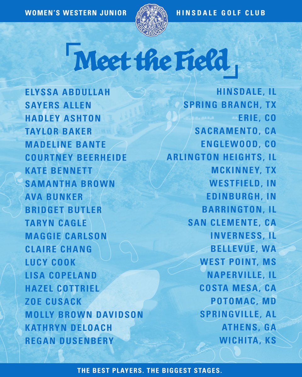Women's Western Golf Association tweet media